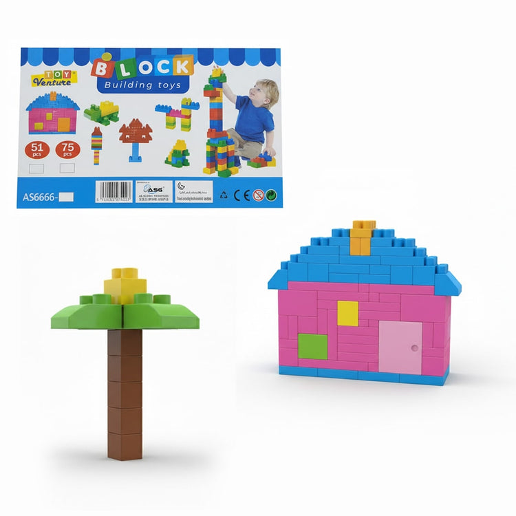 Classic Educational Big Piece Plastic Building Blocks Balti – Pure Quality Toy Gift for Kids