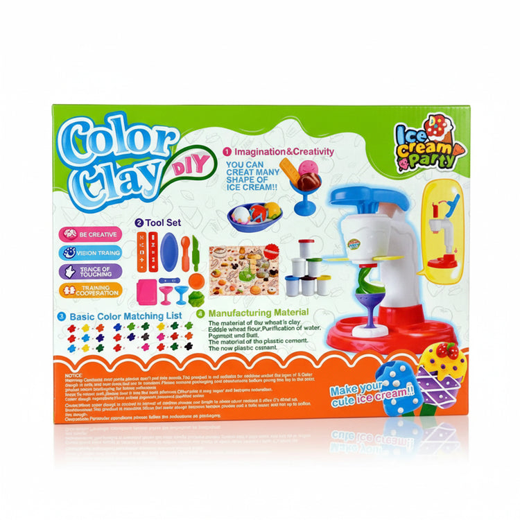 Play-Doh Clay Dough Maker Playset for Kids with 5 Non-Toxic Colors