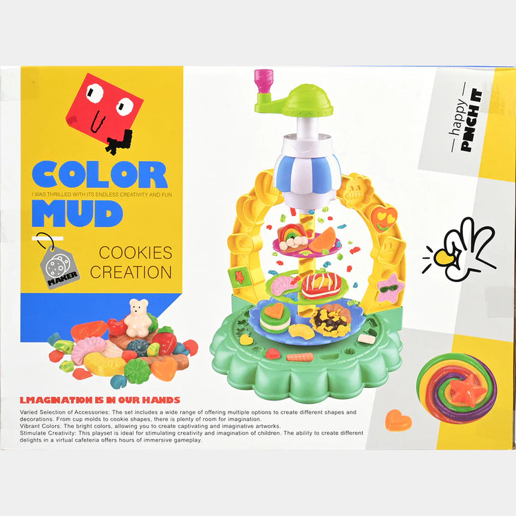 Cookies Creation Set – DIY Modeling Clay Kit | Creative Pretend Baking Play Set for Kids