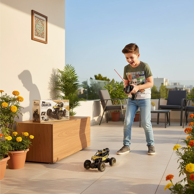 RC Rock Crawler 4x4 Monster Truck for Kids