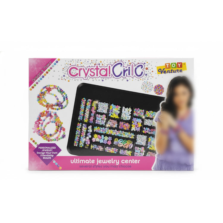 DIY Friendship Bracelet & Necklace Kit – Creative Bead Art and Craft Set for Girls