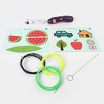 Creative 3D Printing Drawing Pen – USB 3D Pen with Safe Filament for Kids & DIY Arts