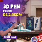Creative 3D Printing Drawing Pen – USB 3D Pen with Safe Filament for Kids & DIY Arts