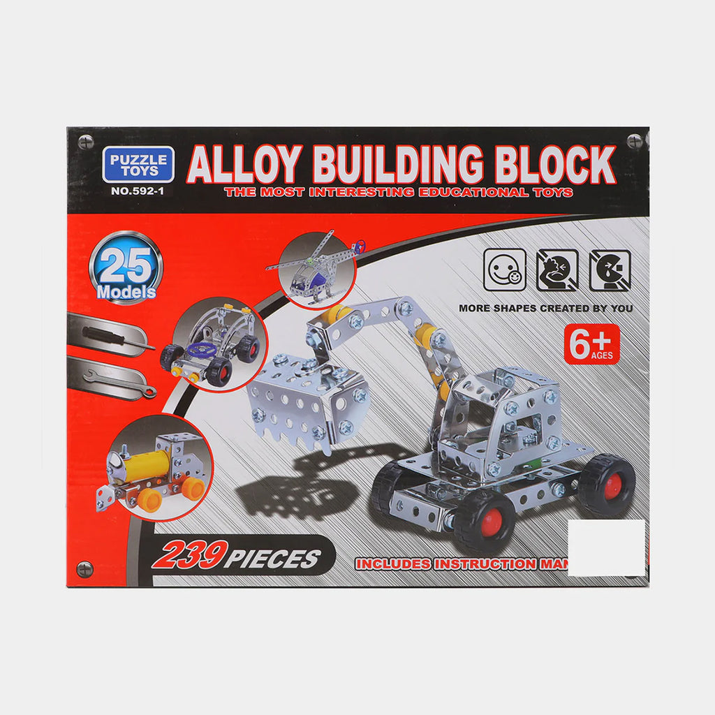 Educational Building Blocks Set for Kids (286 Pieces)