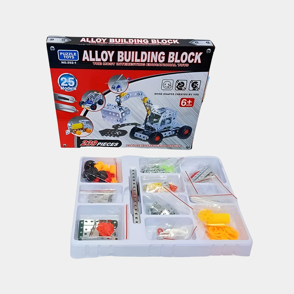 Educational Building Blocks Set for Kids (286 Pieces)