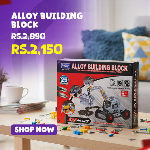 Educational Building Blocks Set for Kids (286 Pieces)