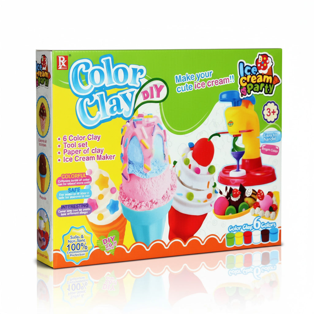 Play-Doh Clay Dough Maker Playset for Kids with 5 Non-Toxic Colors