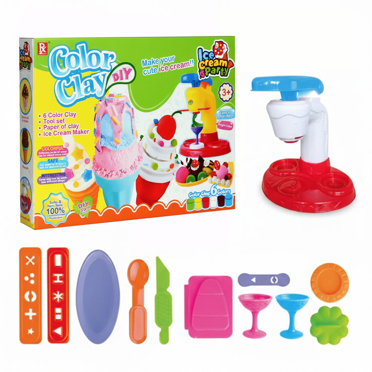 Play-Doh Clay Dough Maker Playset for Kids with 5 Non-Toxic Colors