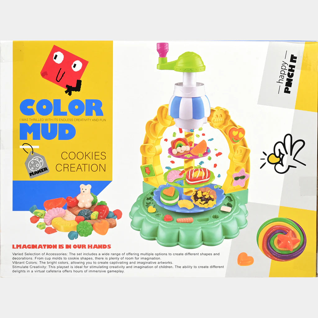 Cookies Creation Set – DIY Modeling Clay Kit | Creative Pretend Baking Play Set for Kids