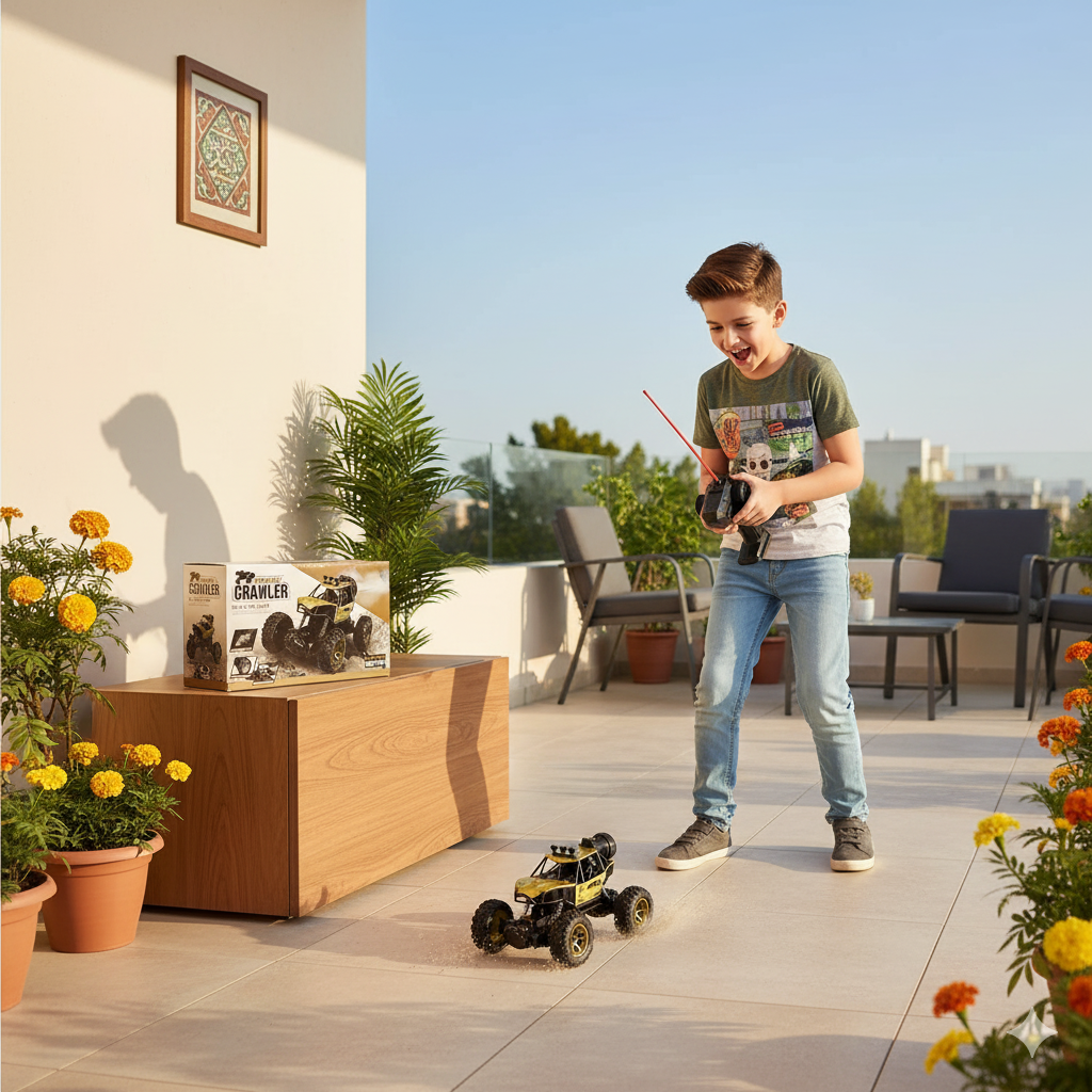 RC Rock Crawler 4x4 Monster Truck for Kids