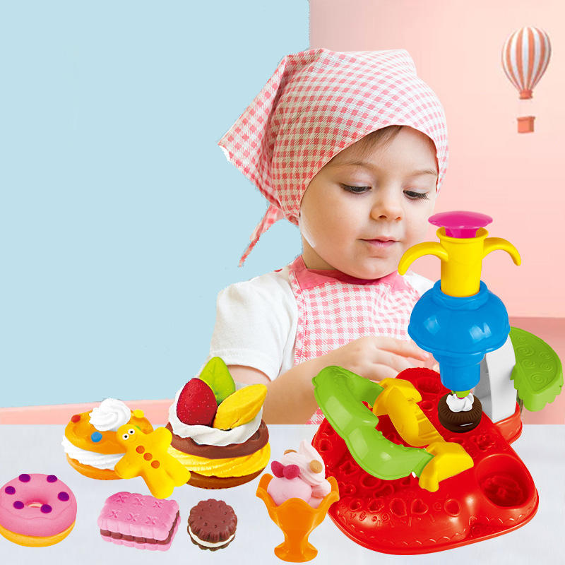 Play-Doh Clay Dough Maker Playset for Kids with 5 Non-Toxic Colors