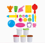 Play-Doh Clay Dough Maker Playset for Kids with 5 Non-Toxic Colors
