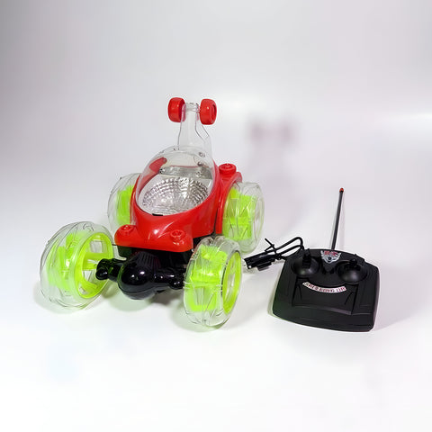 Character Remote Control 360 Stunt Car with Lights & Spins