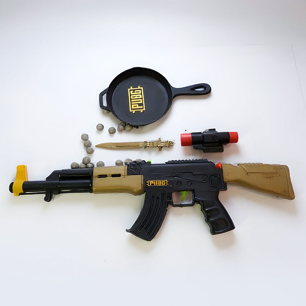 PUBG Pan and Bullets Gun Toy