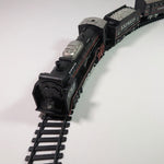 Black Battery Operated Train Toy with Headlight