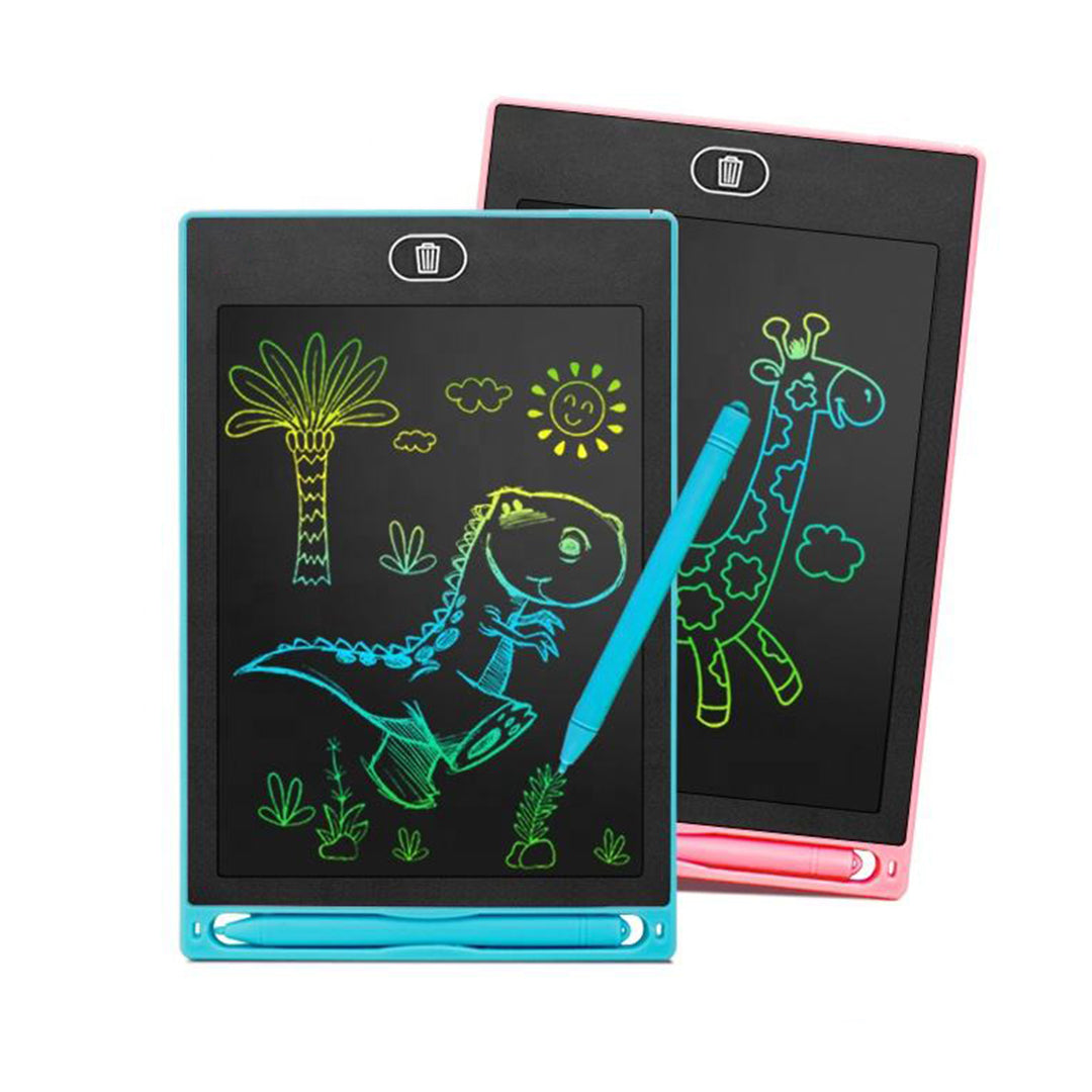 LED Writing Tablet for Kids – 10 Inch LCD Erasable Drawing Pad (Black Case)