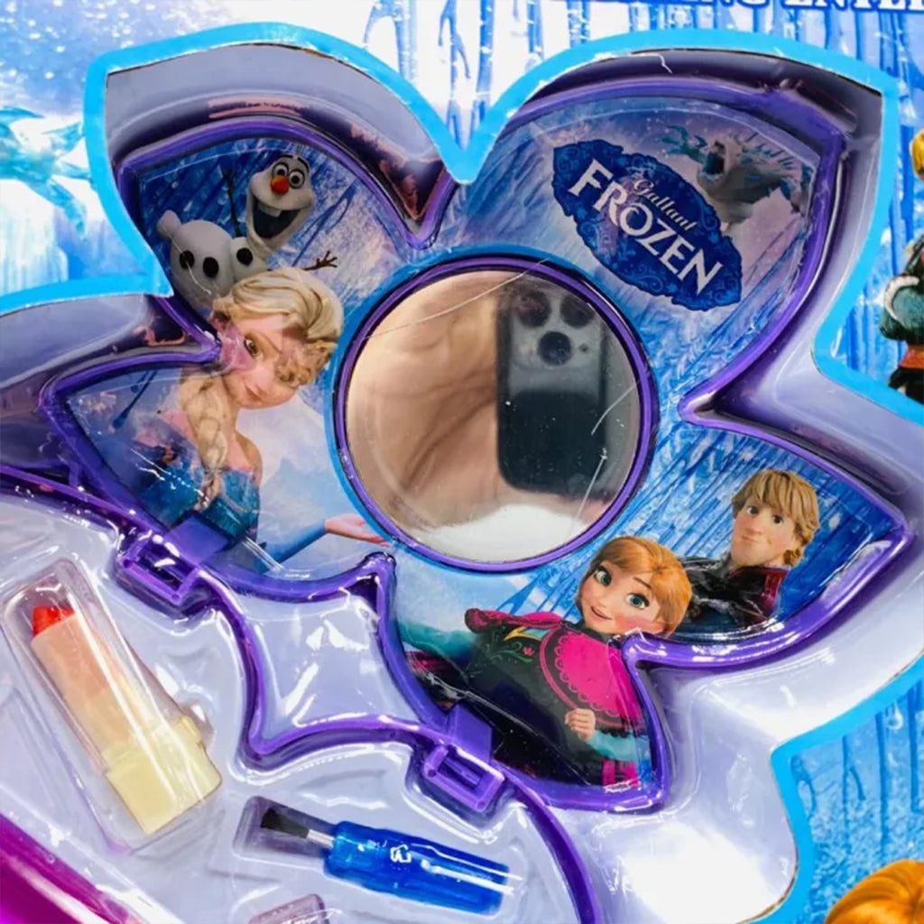 Frozen-Inspired Makeup Playset for Kids – Dress Up & Pretend Beauty Kit