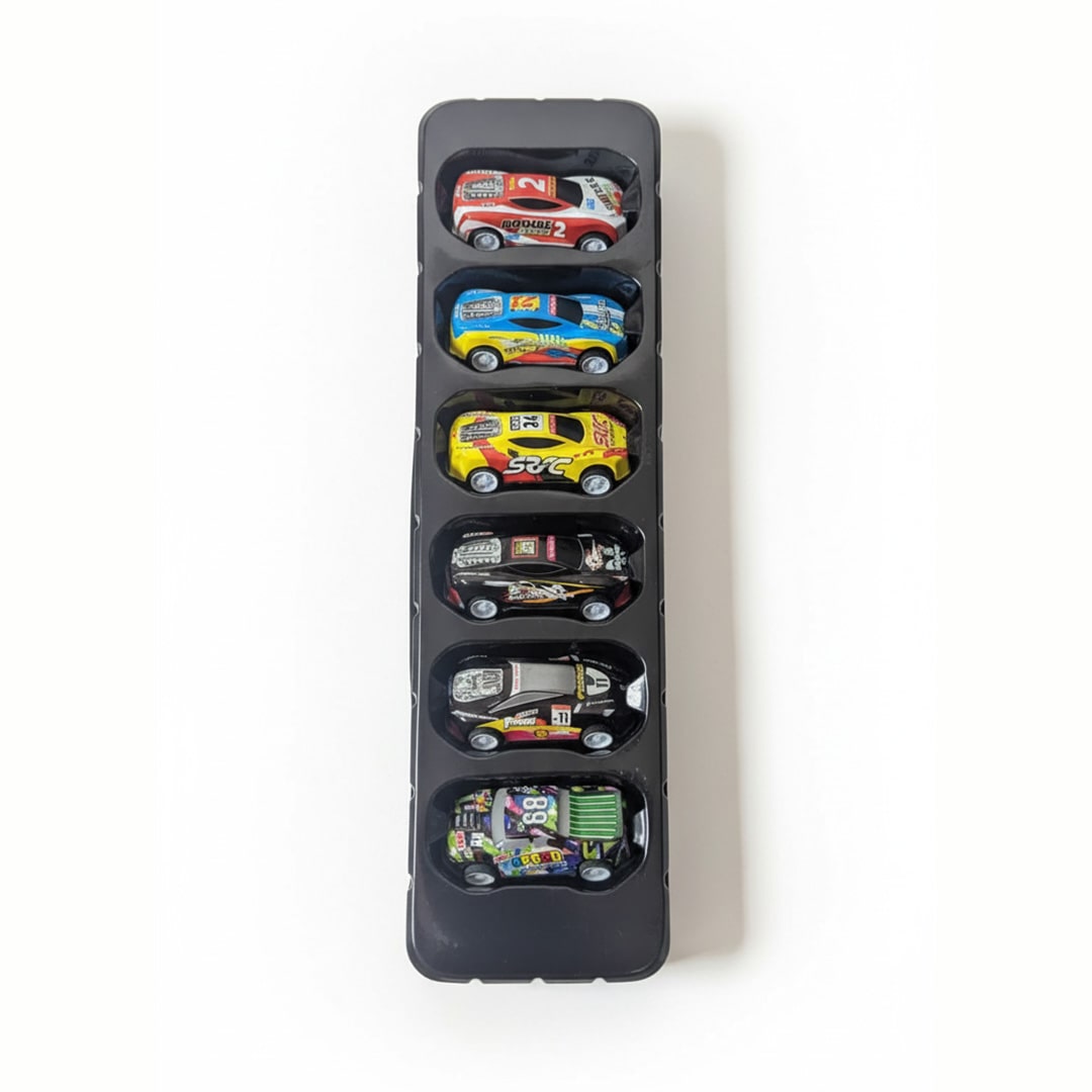 Mini Metal Car Toy Set – Pull Back Action | Alloy Diecast Racing Cars for Kids