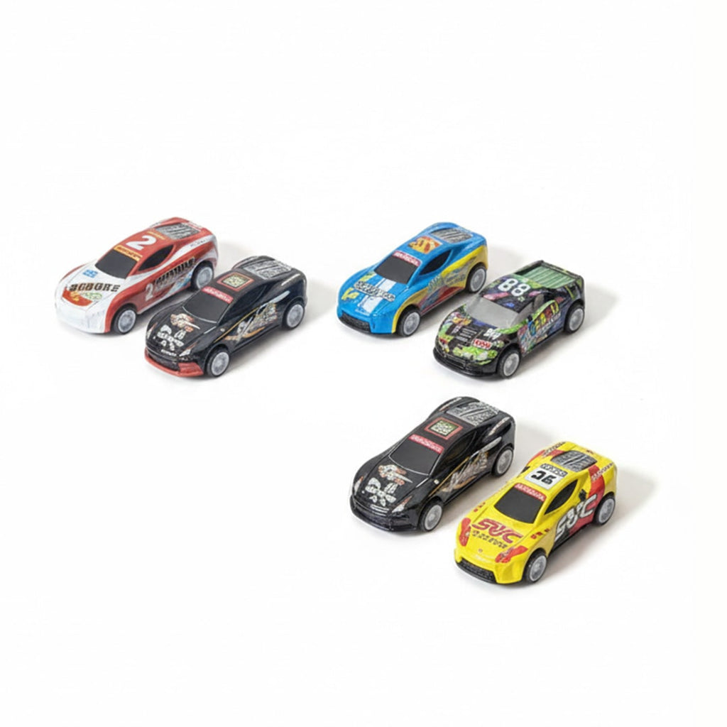 Mini Metal Car Toy Set – Pull Back Action | Alloy Diecast Racing Cars for Kids