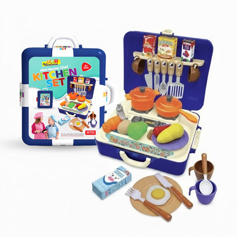 Mini Master Chef Kitchen Set for Kids | Blue