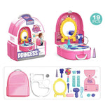 Little Stylist Dresser Set for Kids – 19 Piece Backpack Series