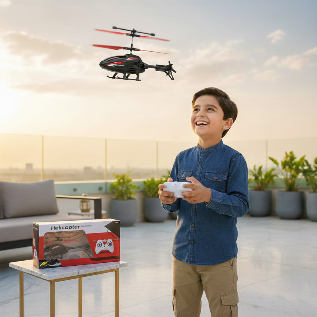 Flying Remote Control Aircraft Helicopter for Kids