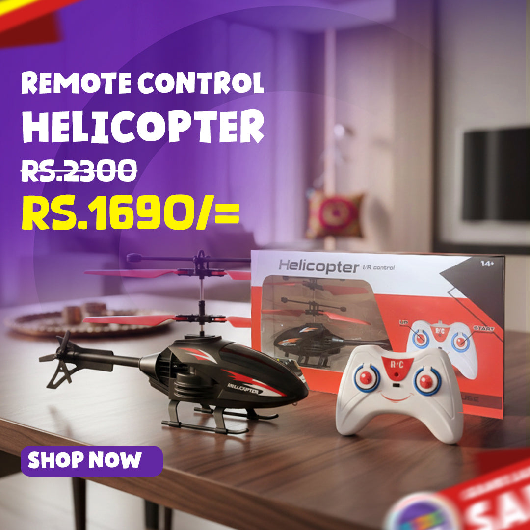 Flying Remote Control Aircraft Helicopter for Kids