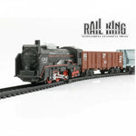 Rail King Intelligent Classical Train Set – 19 Pcs Battery-Operated Toy