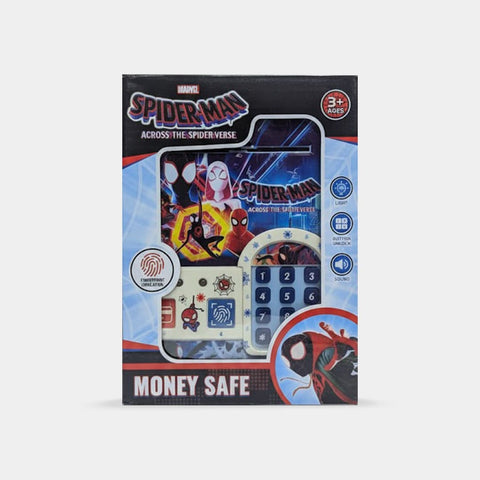 Spiderman Money Safe Box for Kids – Light & Sound Automatic Bank