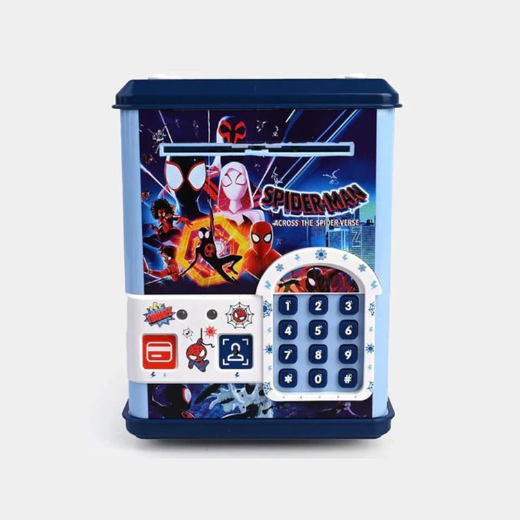 Spiderman Money Safe Box for Kids – Light & Sound Automatic Bank