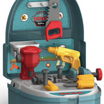 The Worker Construction Tools Set for Kids – 21 Piece Backpack Series