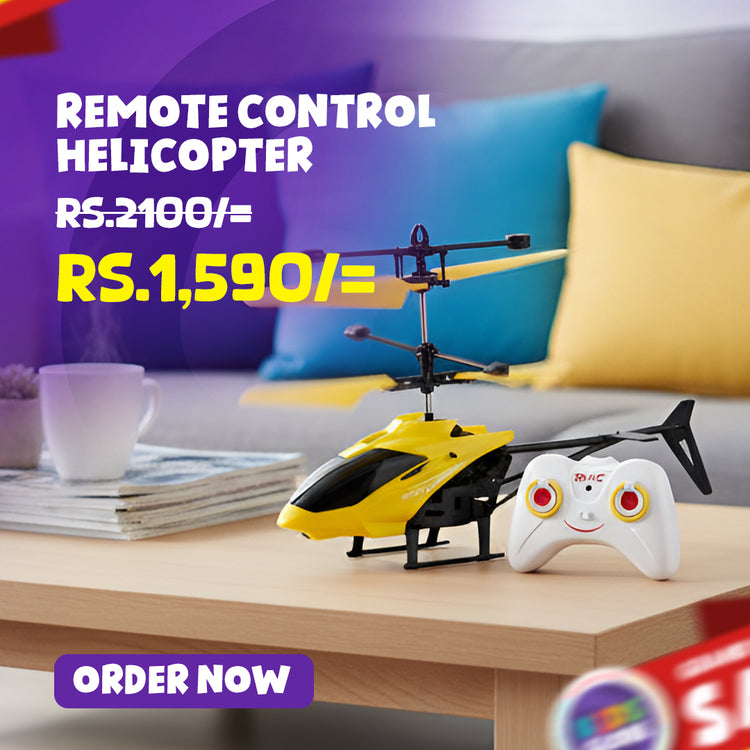 Flying Remote Control Aircraft Helicopter for Kids