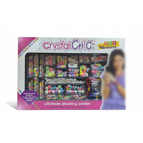 DIY Friendship Bracelet & Necklace Kit – Creative Bead Art and Craft Set for Girls