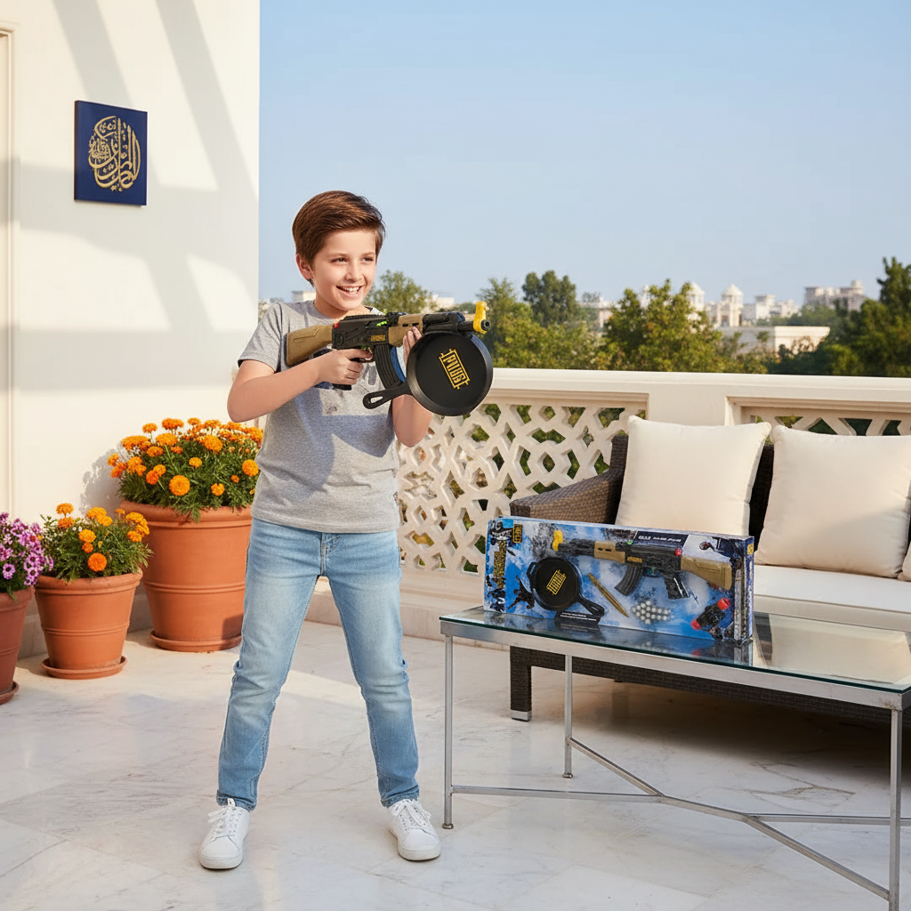 PUBG Pan and Bullets Gun Toy