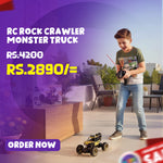 RC Rock Crawler 4x4 Monster Truck for Kids
